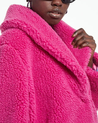  Apparis Fiona Pink Fur Jacket