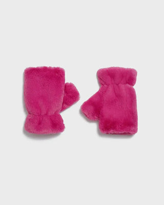  Apparis Ariel Pink Fur Gloves