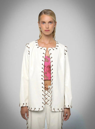  Laagam Frank Lace Up Jacket