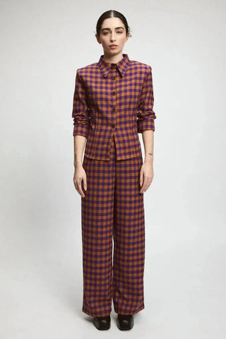  Rita Row Utah Checkered Shirt
