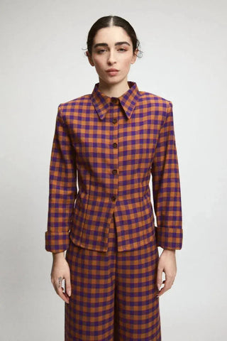  Rita Row Utah Checkered Shirt
