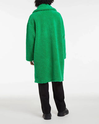 Apparis Dasha Green Fur Coat - Anavi