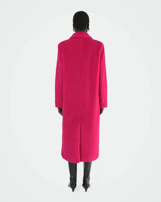 Apparis Fur Coat Astrid Pink Fur Coat - Anavi