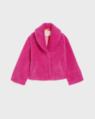 Apparis Fur Jacket Fiona Pink Fur Jacket - Anavi