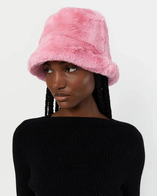 Apparis Gilly Pink Fur Hat - Anavi