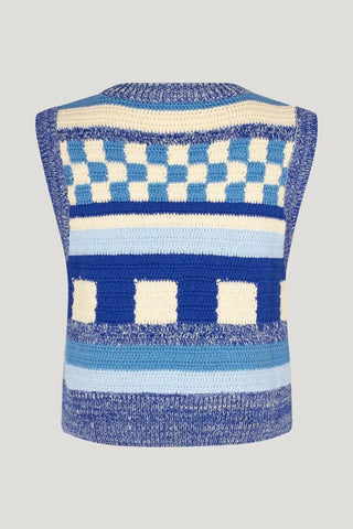 Baum und Pferdgarten Cabot Crochet Patchwork Top - Anavi