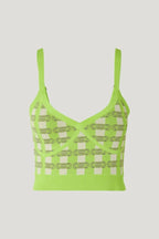 Lime Green Check