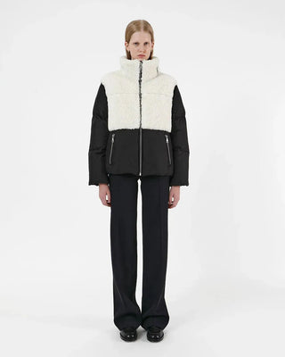 Puffer Jacket - Apparis Puffer Jacket Phoebe Black and White - Anavi