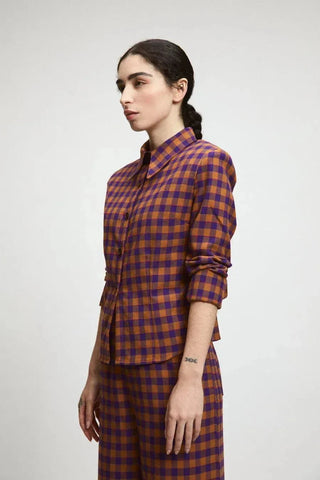 Rita Row Shirt Utah Chekered Shirt - Anavi