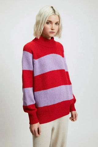 Rita Row Sweater Waite Striped Sweater - Anavi