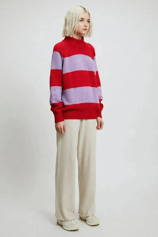 Rita Row Sweater Waite Striped Sweater - Anavi